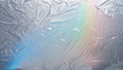 Wall Mural - rainbow shimmer: abstract iridescent texture