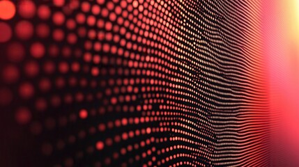 Poster - Abstract halftone dots. Vector illustration . Minimal geometric background. Halftone dots pattern.