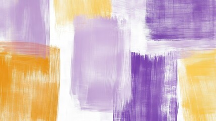 Poster - Vibrant soft pencil strokes background featuring purple and yellow hues in an abstract design suitable for various creative projects