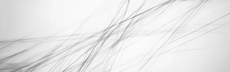 Leinwandbilder - Abstract pencil strokes create a soft pastel gray wash, blending lines and textures in a minimalist style