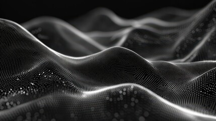 Poster - Abstract polygonal space. Background with connecting dots and lines. Artificial intelligence technology concept. Digital innovation concept for your design.