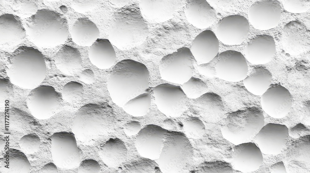 White rough filler plaster façade wall texture background Stock ...