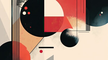 Poster - Straightforward flat design with bold shapes and a clean aesthetic, free of unnecessary details or textures.