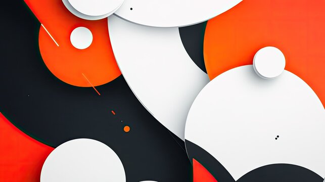 Straightforward flat design with bold shapes and a clean aesthetic, free of unnecessary details or textures.