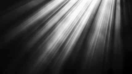 Poster - Rippling monochromatic water reflecting light patterns in black and white