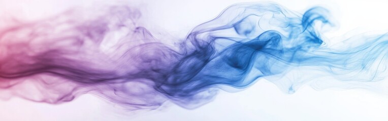 Poster - Elegant pastel blue and lavender haze creates a dreamy atmosphere in the background