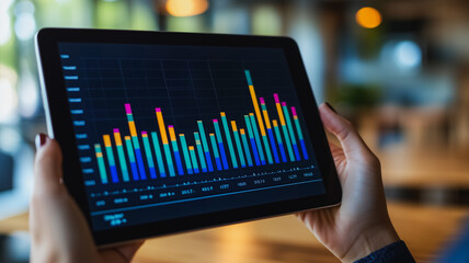 Poster - Analyzing Financial Data on Tablet