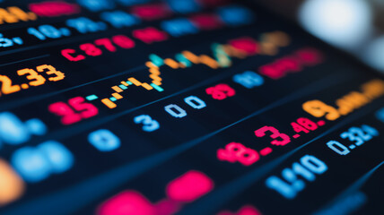 Poster - Stock Market Data Display 