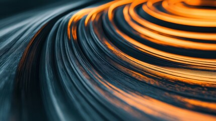 Poster - A clean depiction of layered streaks in 3D, enhancing the sense of depth and dimension.