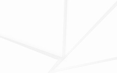 Poster - White abstract minimalist lines background design modern simple