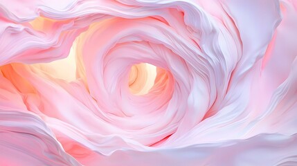 Poster - Snow Sculpture Enveloped in Ethereal Light, A stunning ice carving radiating with swirling lights, creating a mesmerizing winter wonderland.
