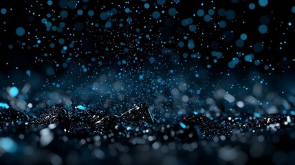 Aufkleber - Intricate Snowflake Patterns, a mesmerizing display of delicate crystals, capturing the essence of winter's beauty and tranquility.