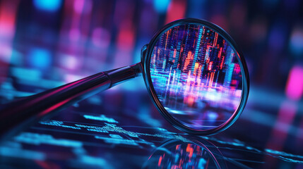 Poster - hologram optimization of the search engine. optimization of the search engine from polygons, triangl
