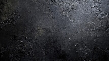 Poster - Dark Textured Concrete Wall Background Ideal for Creative Projects and Copy Space