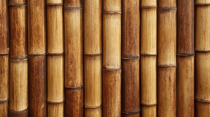 Poster - Natural bamboo texture for background design showcasing organic patterns and sustainable aesthetics in interior and exterior decor.