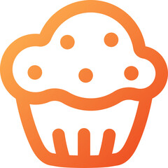 Sticker - muffin