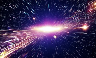 Wall Mural - fireworks in the night sky