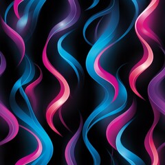 Poster - Abstract background featuring overlapping light reflections and intriguing patterns