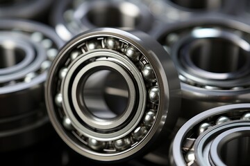 Poster - Precision machinery components showcase intricate design and engineering marvel. Generative AI