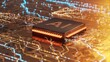 © Bernt Moss/Stocksy - AI microchip