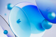 © Juanjo McLittle/Stocksy - Abstract Blue Glass Shapes with Reflections and Circles