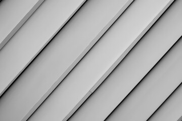 Poster - A close-up shot of an industrial metal frame in black and white