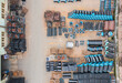 © Lawren Lu/Stocksy - Outdoor Storage of Various Industrial Pipes and Fittings