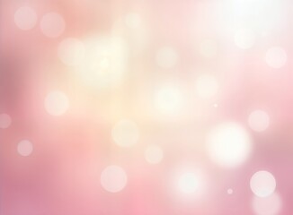 Poster - Pale pink light leak bokeh background. Soft light effect with gentle shades. Urban design element. Ideal for minimal design projects. Warm colours. Blurry circles. Minimalist, stylish. Perfect