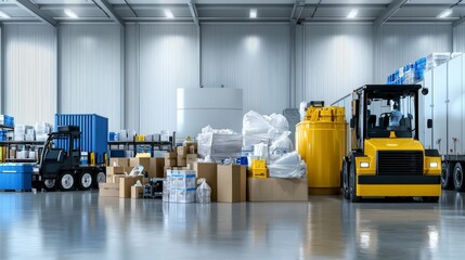 Poster - Efficiency insights on reverse logistics of returned goods in an industrial warehouse environment