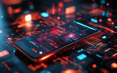 Poster - Ecommerce and AI management concept