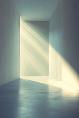 Poster - Bright Light Streaming into Generous Space with Soft Shadows