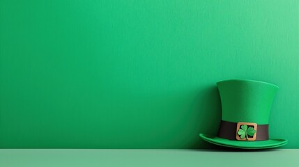 Wall Mural - Festive hat perfect for St. Patrick's Day