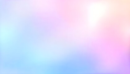Leinwandbilder - An abstract color gradient background featuring soft pastel hues, with a smooth gradation texture