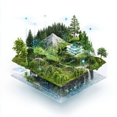 Poster - Innovative environmental monitoring strategy enhancing user experience in sustainable landscape design and management