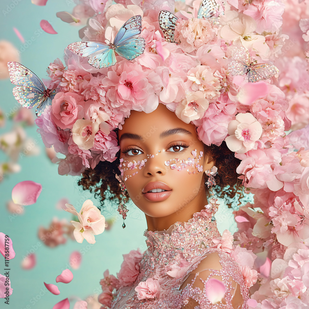 Whimsical Floral Beauty