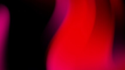 Wall Mural - Abstract gradient design featuring smooth curves in shades of red and pink.