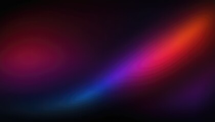 Poster - A purple colored background with a rainbow colored effect
2