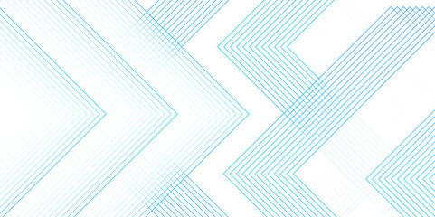 Leinwandbilder - Abstract white and blue color geometric dynamic lines pattern. modern minimalistic pale geometric pattern with tech lines. line elegant white striped diagonal line technology concept