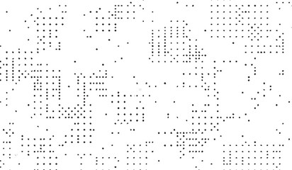 Poster - Vector abstract halftone texture effect. Abstract monochrome halftone background. Wide vector illustration

