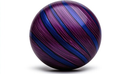 Poster - Vibrant decorative sphere modern art gallery 3d object showcase indoor space close-up view artistic design