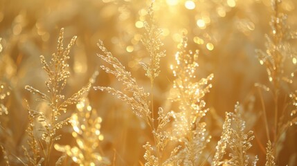 Canvas Print - golden wheat field