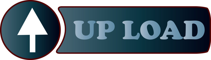 up load button vector file svg