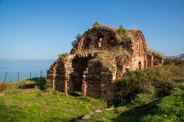 Wall Mural - Hagios Aberkios Monastery and Church image