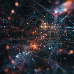 Poster - Abstract Data Structure POV Exploring Complex Connections and Relationships in Digital Space