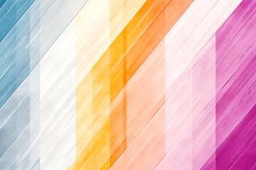 Wall Mural - A colorful striped background with a pink stripe