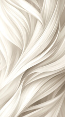 Wall Mural - The image is a close up of a white hair strand with a lot of texture