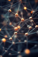 Poster - Abstract Connected Nodes in a Digital Visualization of Network Concepts and Structures for Modern Technologies