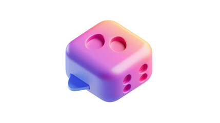 Wall Mural - Chat Management streaming icon isometric 3D