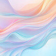 © Dwiyan - Abstract background with soft waves of pastel colors