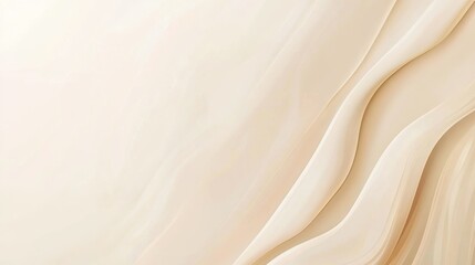Poster - Light brown beige gradient background pastel banner backdrop texture copy space